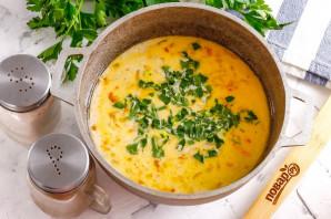 Грузинский суп с мацони