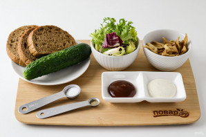 Постные бутерброды Постные бутерброды