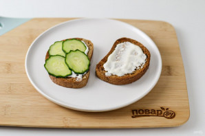 Постные бутерброды Постные бутерброды