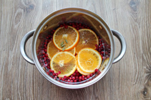 Брусничный глинтвейн