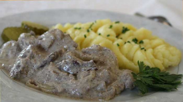 
Куриная печень в духовке в сметанном соусе без обжарки	