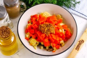 Вкусный салат из морской капусты