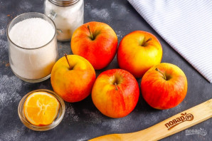 Яблоки в карамели