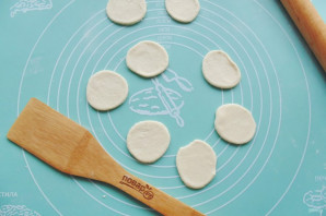 Вареники с творогом и шпинатом