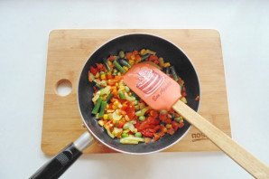 Гречка с мексиканской смесью Гречка с мексиканской смесью