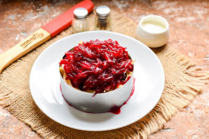 Салат "Чингисхан" со свеклой