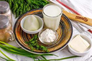 Сливочный соус без сливок Сливочный соус без сливок