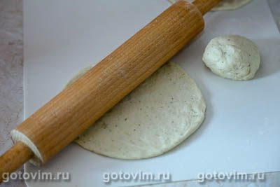 Постные лепешки на рассоле