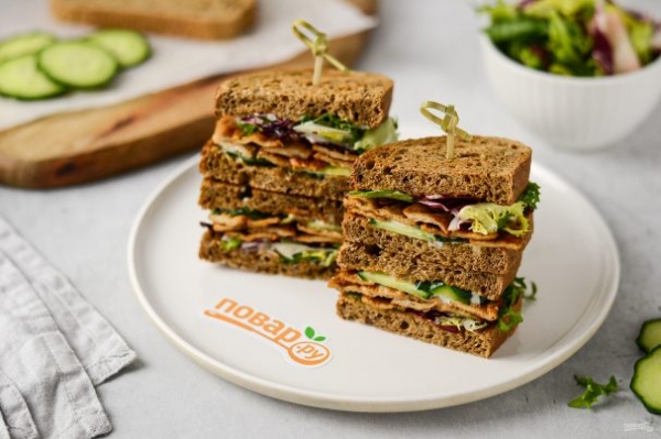 Постные бутерброды Постные бутерброды