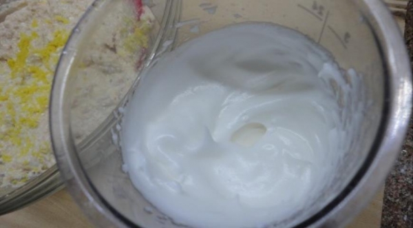 Творожно-яблочное суфле, пошаговый рецепт с фото