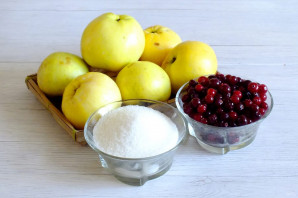 Варенье из клюквы и яблок