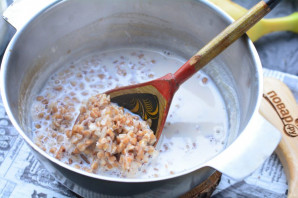 Гречка с бананом