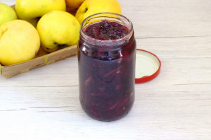 Варенье из клюквы и яблок