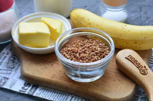 Гречка с бананом