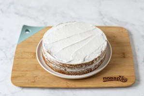 Веганский торт с кокосовыми сливками