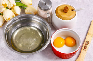 Пирожное из безе с кремом