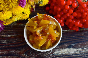Варенье из яблок и калины