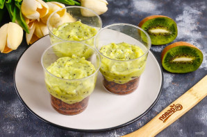 Трайфл с киви