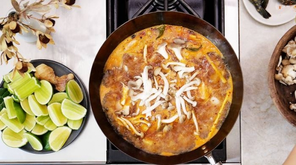 
Том Ям &mdash; простой рецепт в домашних условиях с креветками	