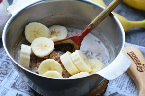 Гречка с бананом