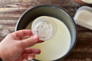 Молочный рисовый суп в мультиварке