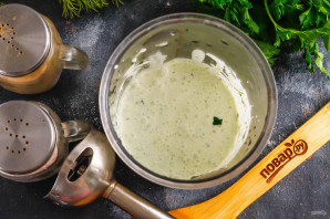 Соус к блинчикам с мясом