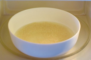 Каша с тыквой в микроволновке