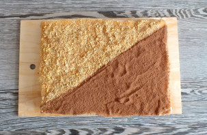 Торт из галетного печенья без выпечки