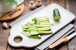 Салат "Огород" с чипсами