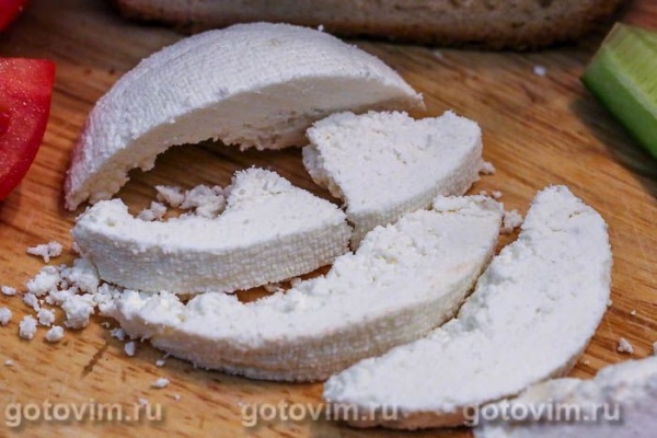 Домашняя фета из кефира Домашняя фета из кефира