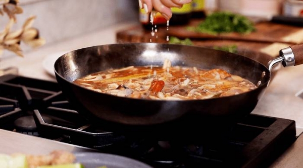 
Том Ям &mdash; простой рецепт в домашних условиях с креветками	