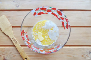 Пирог с капустой и грибами