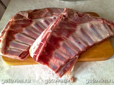 Бараньи ребрышки в мультиварке Бараньи ребрышки в мультиварке