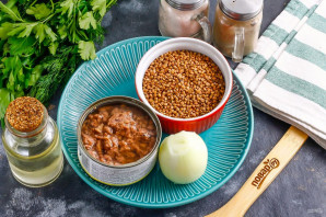 Гречка с тунцом Гречка с тунцом