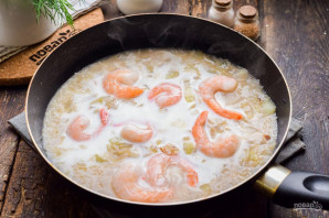 Ризотто с креветками