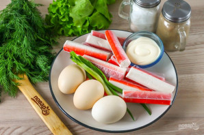 Фаршированные крабовые палочки