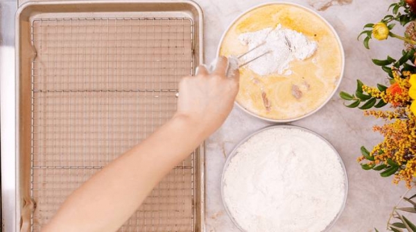 
Куриное филе в кляре &mdash; рецепт приготовления с пошаговыми фото	