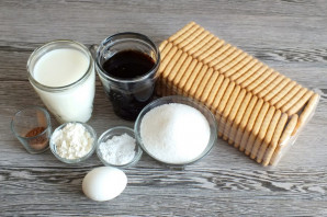 Торт из галетного печенья без выпечки