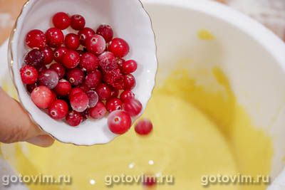 Пирог с клюквой в мультиварке Пирог с клюквой в мультиварке