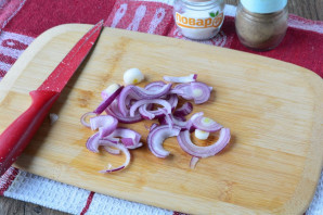 Салат с хамоном и рукколой Салат с хамоном и рукколой