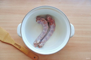 Суп из шеи индейки