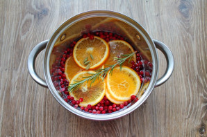 Брусничный глинтвейн