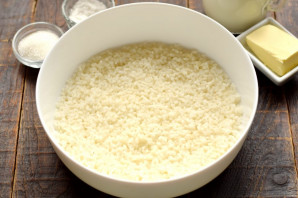 Каша с тыквой в микроволновке