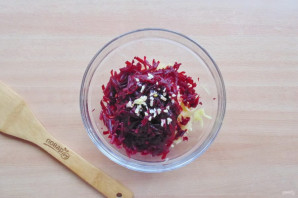 Финский салат из свеклы