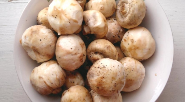 Морской окунь с шампиньонами, пошаговый рецепт с фото