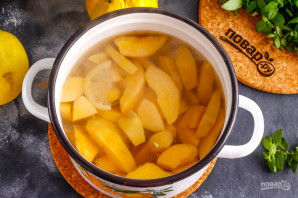 Компот из айвы на зиму