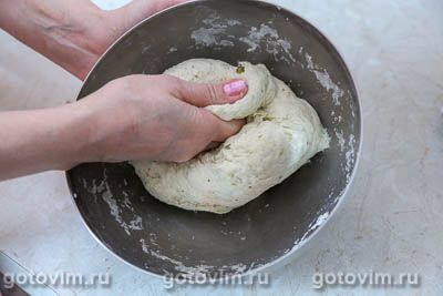 Постные лепешки на рассоле