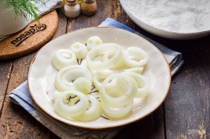 Луковые кольца в кляре