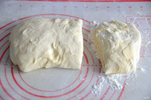 Пирог со шпинатом и брынзой