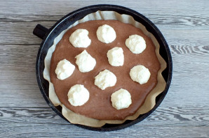 Манник с творожными шариками